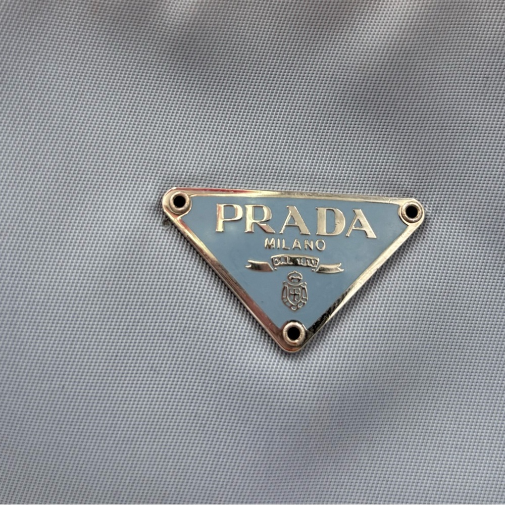 ❤️ Prada Vintage Mini Tessuto Hobo Nylon Bag A124M17#5 - Picture 6 of 15